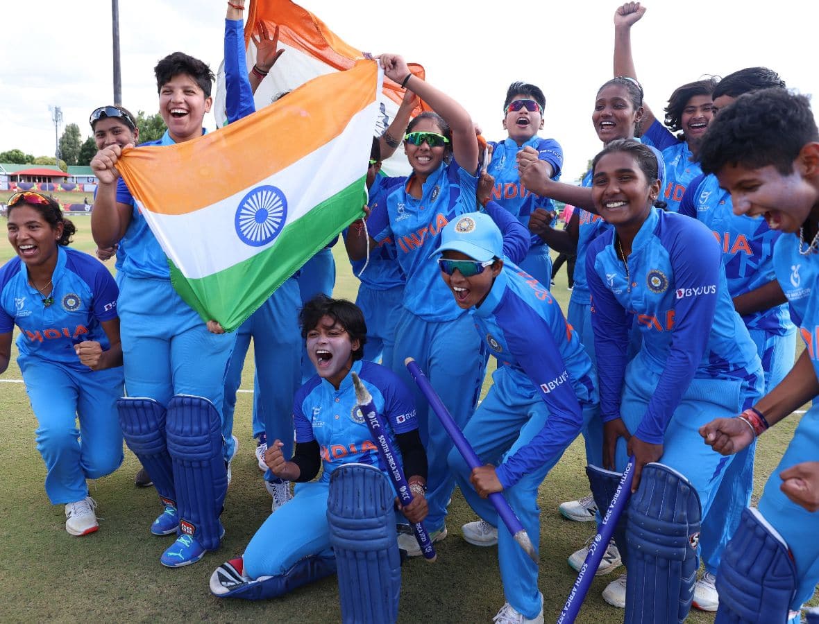 U19 Women's World Cup Final: Team India Register Historic Win Against England